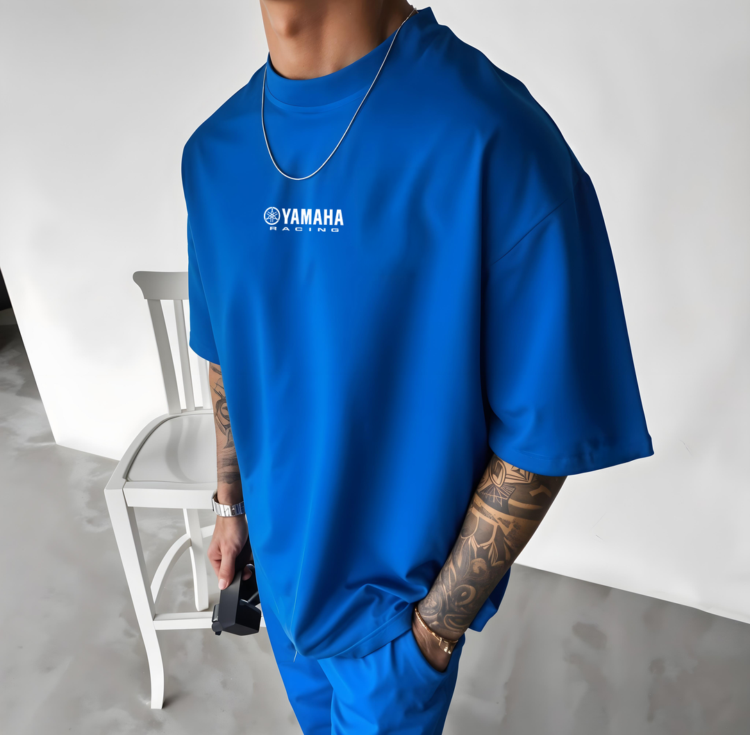 Yamaha 3 Straps Oversized T-Shirt – Street Wears
