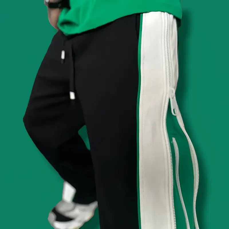 Zip Trip Track Pants – Iconic Streetwear with Edgy Zip Detailing