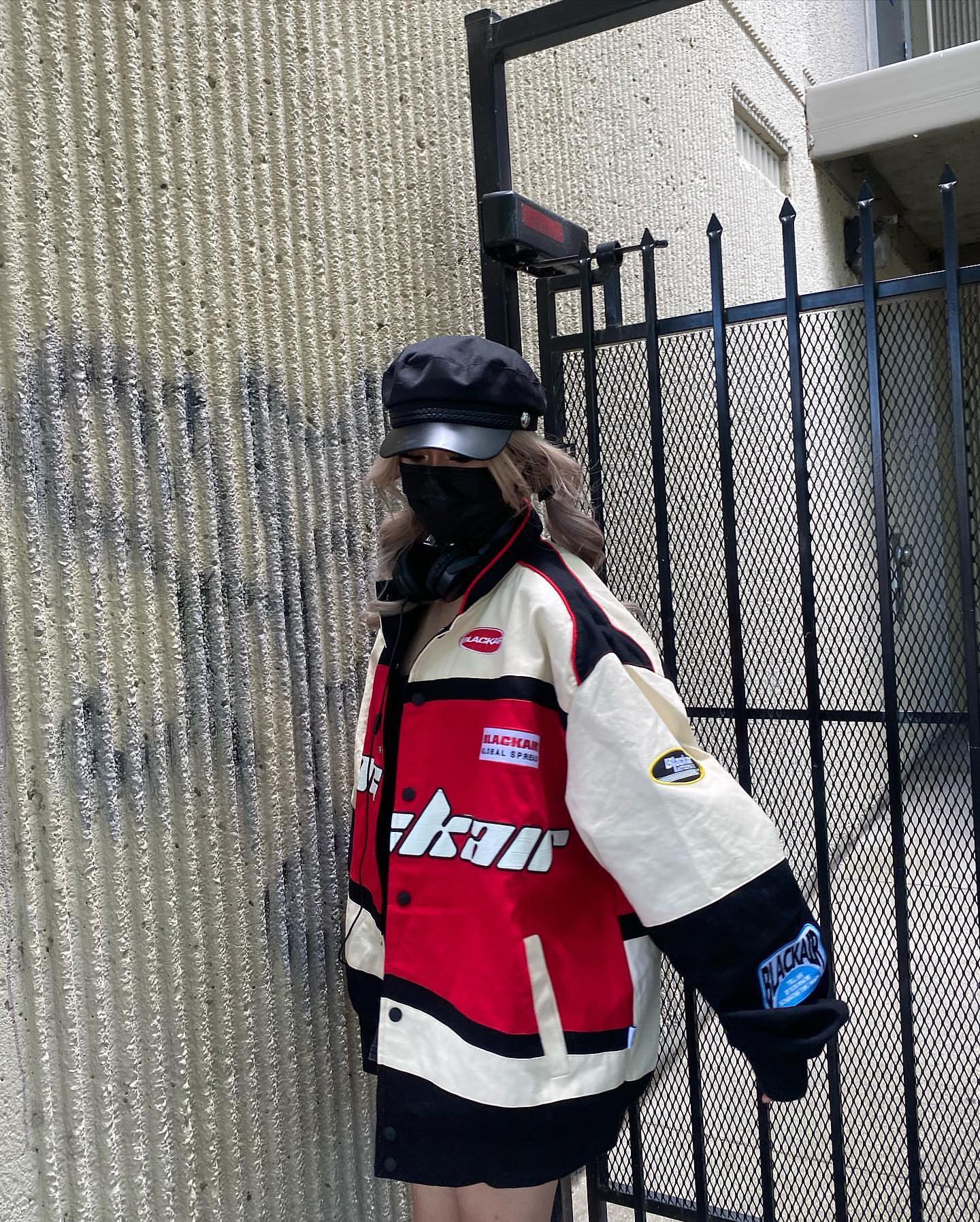 Blackair F1 Racing Jacket – Oversized Street Style Essential