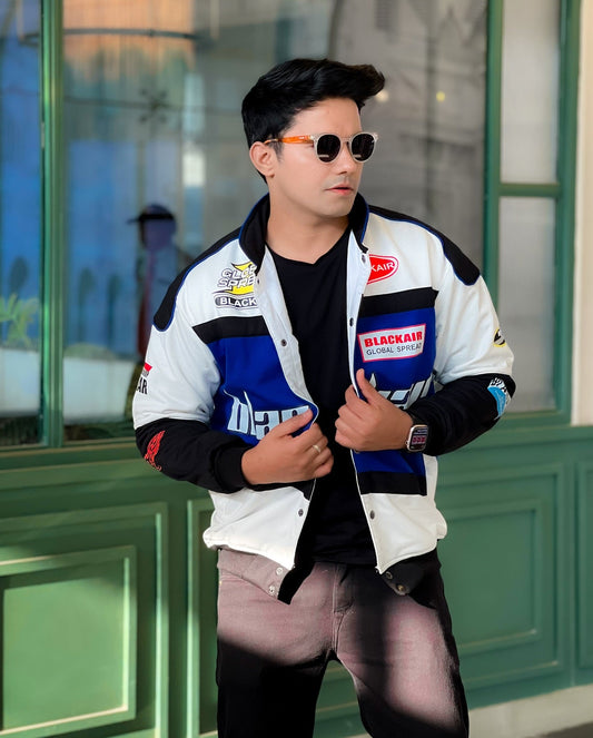 Blackair Racing Jacket – Iconic Streetwear for Speed Enthusiasts