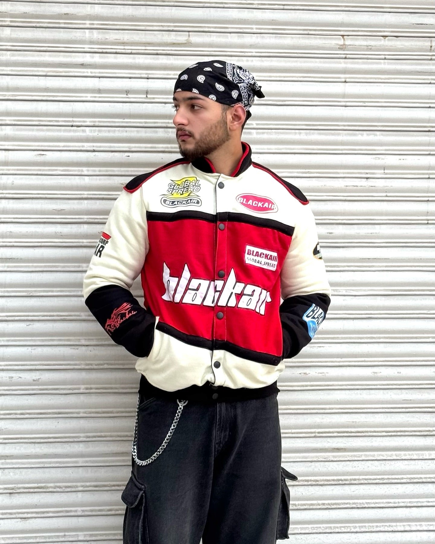 Blackair Motorsports Racing Jacket – Premium Streetwear with Iconic Design
