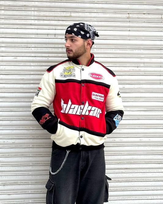 Blackair Motorsports Racing Jacket – Premium Streetwear with Iconic Design