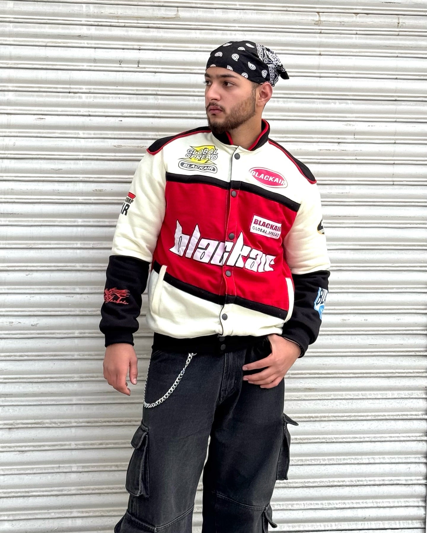 Blackair Motorsports Racing Jacket – Premium Streetwear with Iconic Design