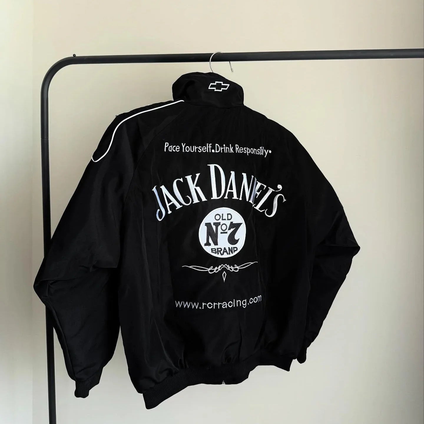 Jack Daniel’s Premium Jacket – Classic Racing-Inspired Street wears